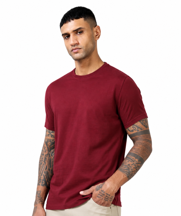 PIMA Men's Premium Crew Neck T-Shirt | Bio-Washed | Soft Touch