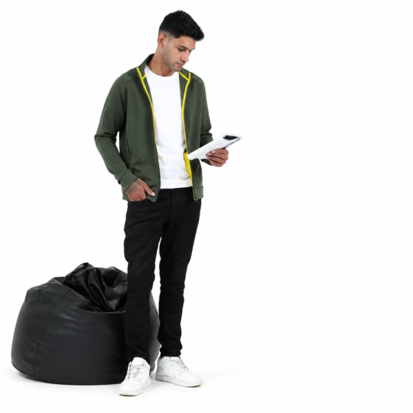 Jet-Setter Travel Jacket | Quick Dry Stretch Jacket - Olive Green, XL